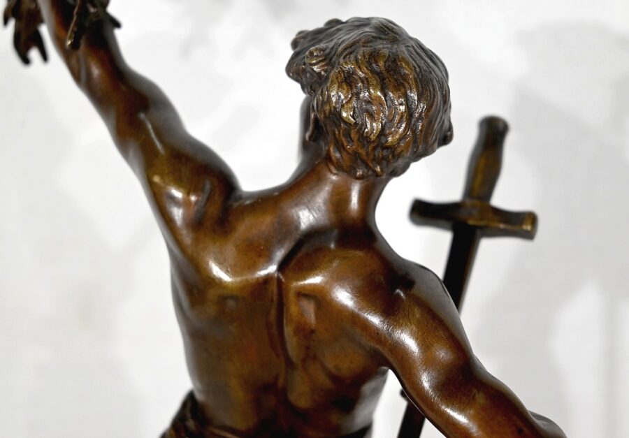 Bronze « Victoria », de F. Lemoyne – Début  XXe – Image 19