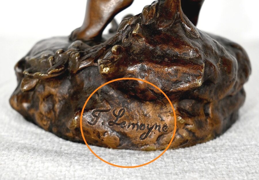 Bronze « Victoria », de F. Lemoyne – Début  XXe – Image 26