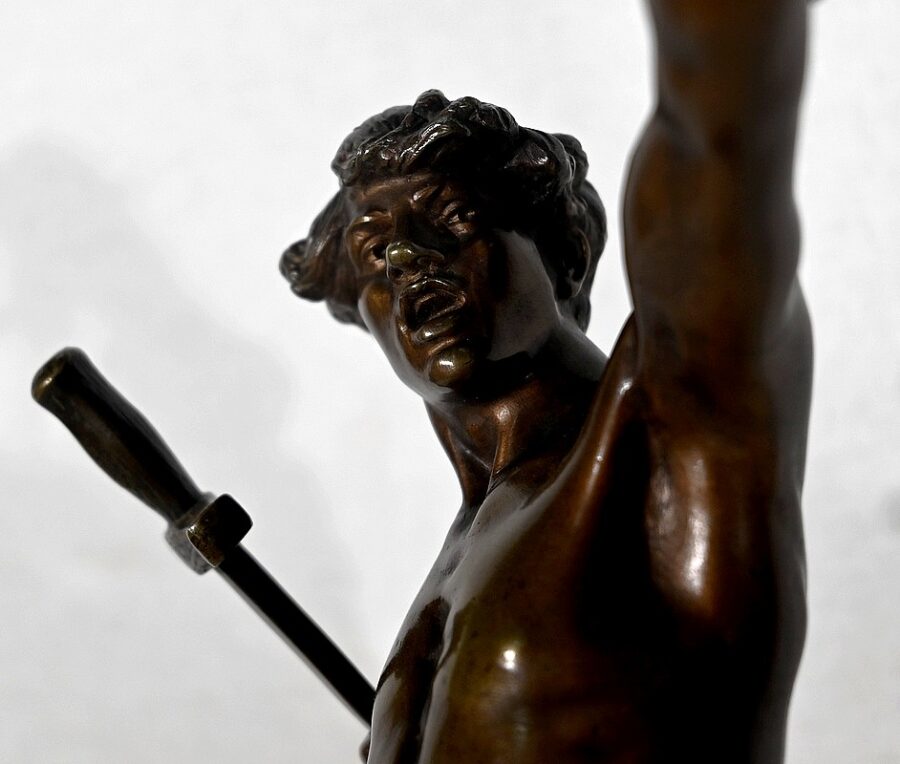 Bronze « Victoria », de F. Lemoyne – Début  XXe – Image 8