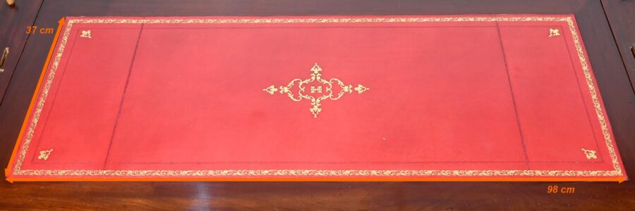 Important Bureau Cylindre en Acajou, style Louis XVI, époque Napoléon III – 2ème moitié XIXe – Image 47