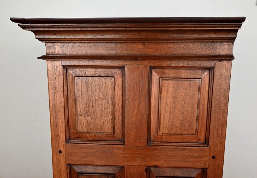 Petite Armoire à Épices en Teck de Pondichéry – Fin XIXe – Image 21