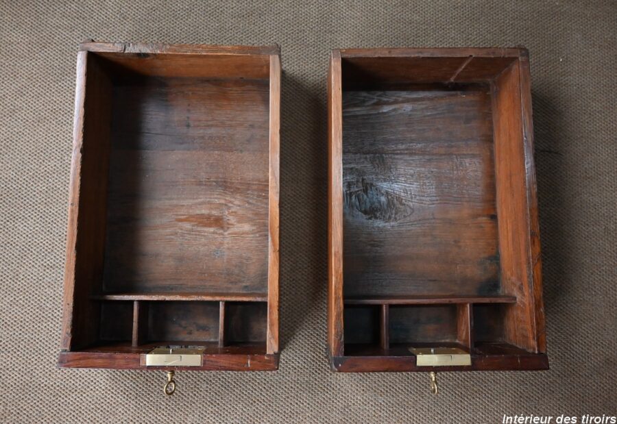 Petite Armoire à Épices en Teck de Pondichéry – Fin XIXe – Image 28