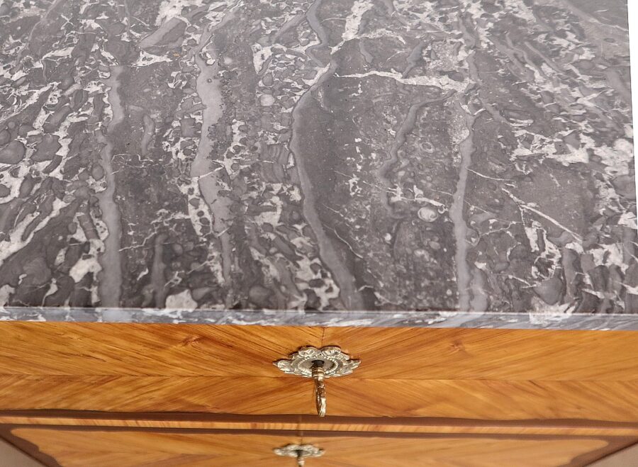 Chiffonnier en Bois Précieux, époque Louis XV – XVIIIe – Image 6
