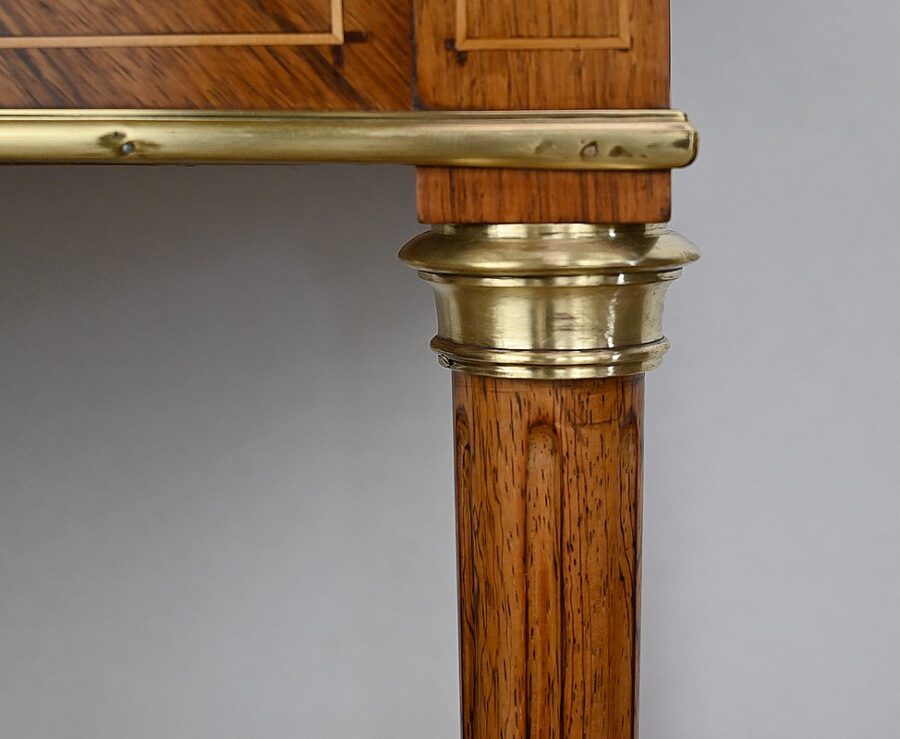 Table de Jeux en Palissandre, style Louis XVI – Fin XIXe – Image 16
