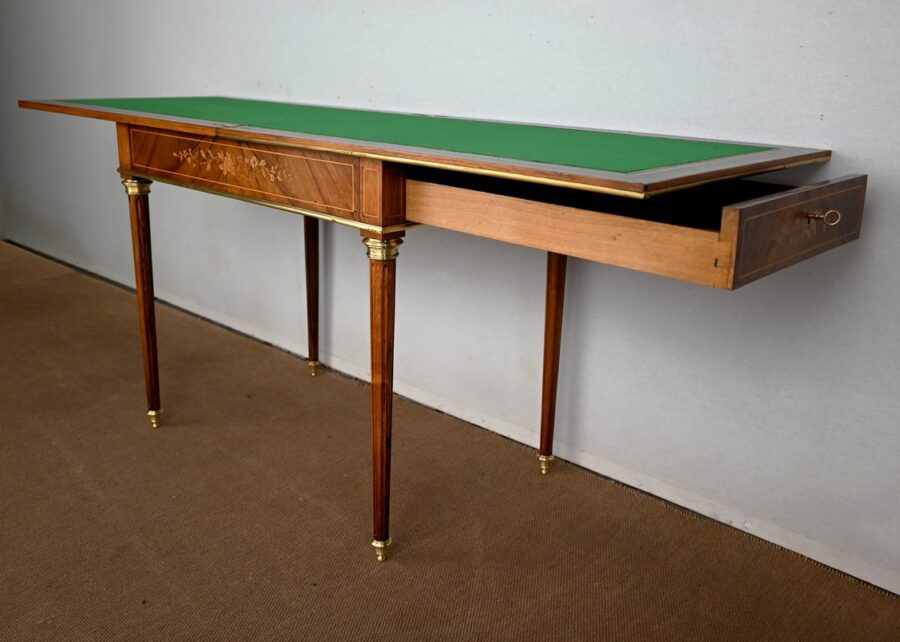 Table de Jeux en Palissandre, style Louis XVI – Fin XIXe – Image 5