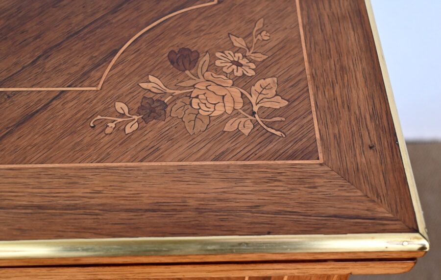 Table de Jeux en Palissandre, style Louis XVI – Fin XIXe – Image 8