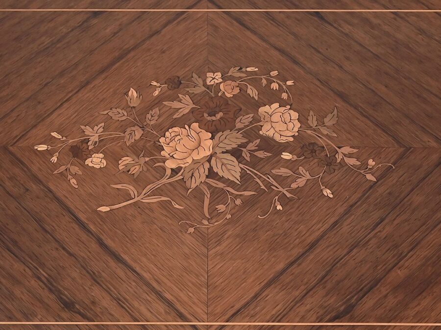 Table de Jeux en Palissandre, style Louis XVI – Fin XIXe – Image 9