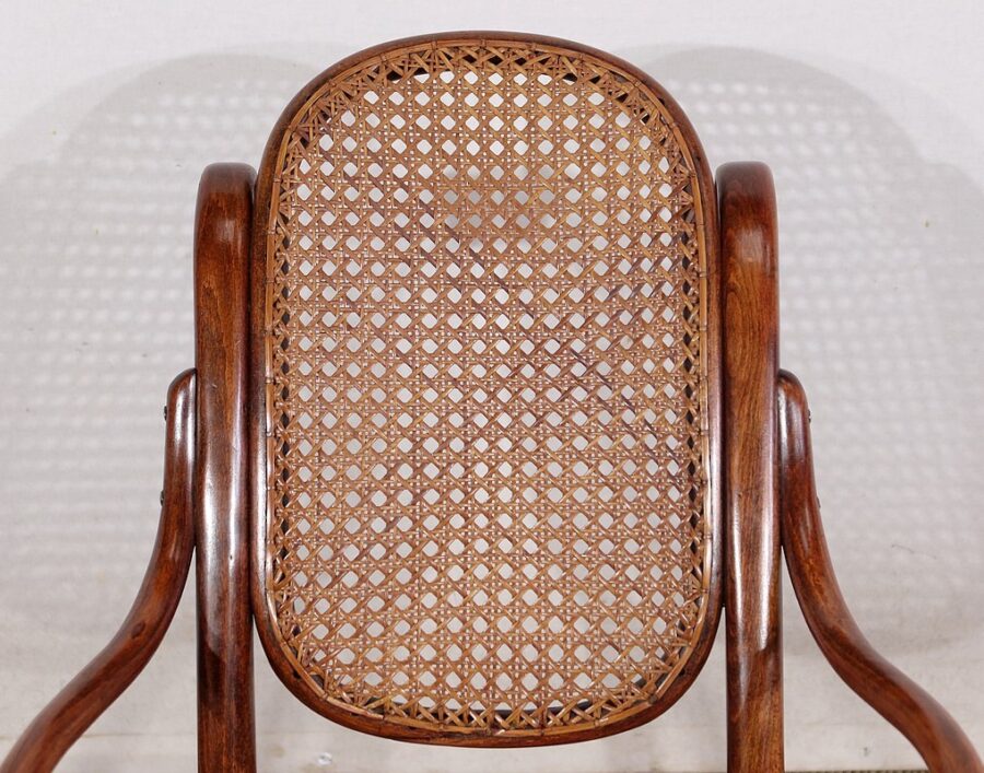 Rocking-chair d’enfant en Hêtre, Maison Thonet - 1910 – Image 6