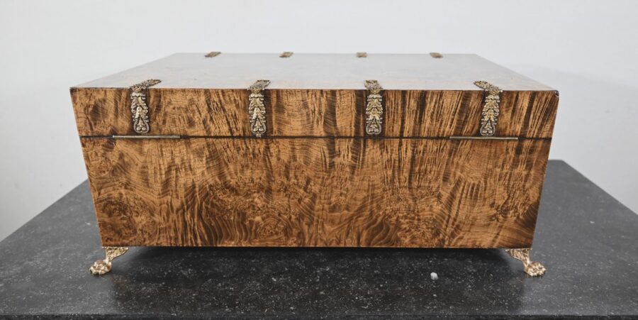 Important Coffret de Voyage en Loupe d’Orme, goût Restauration – 1ère partie XIXe – Image 15