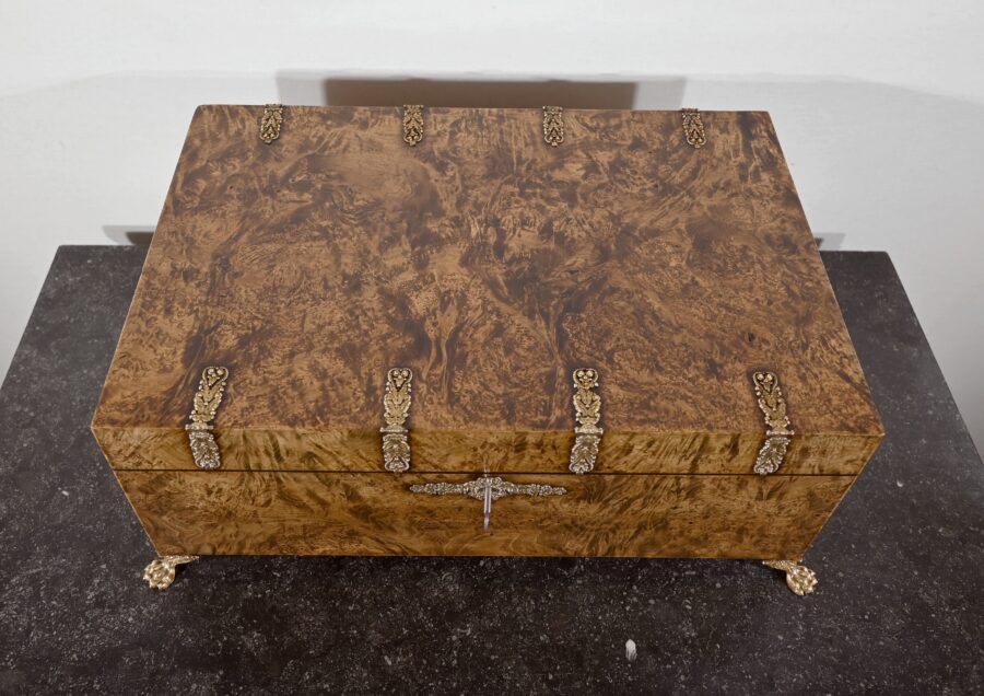 Important Coffret de Voyage en Loupe d’Orme, goût Restauration – 1ère partie XIXe – Image 6