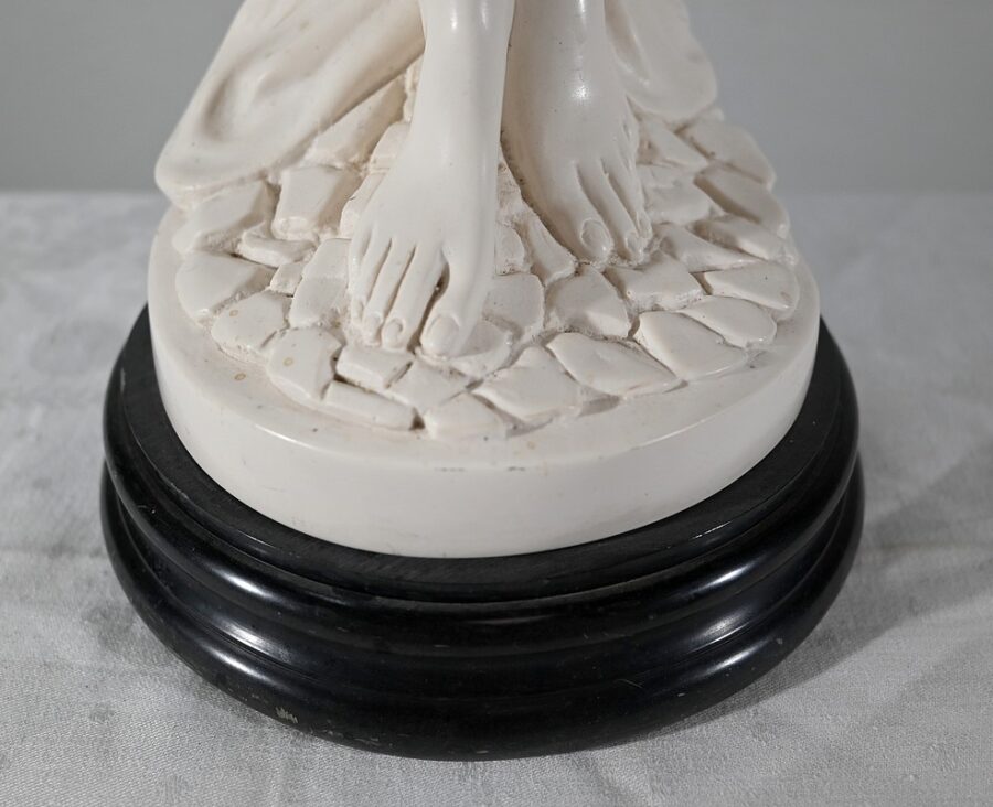 Importante Statue, "Jeune Femme aux Cruches" – 2ème partie XXe – Image 12