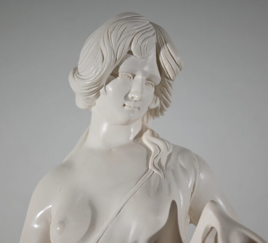 Importante Statue, "Jeune Femme aux Cruches" – 2ème partie XXe – Image 7