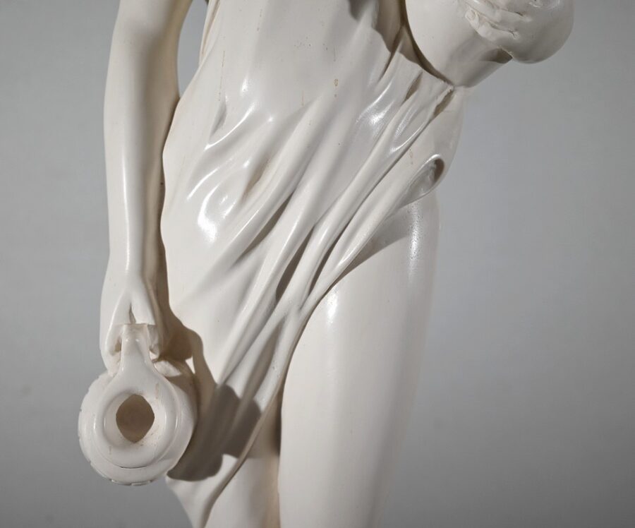 Importante Statue, "Jeune Femme aux Cruches" – 2ème partie XXe – Image 10