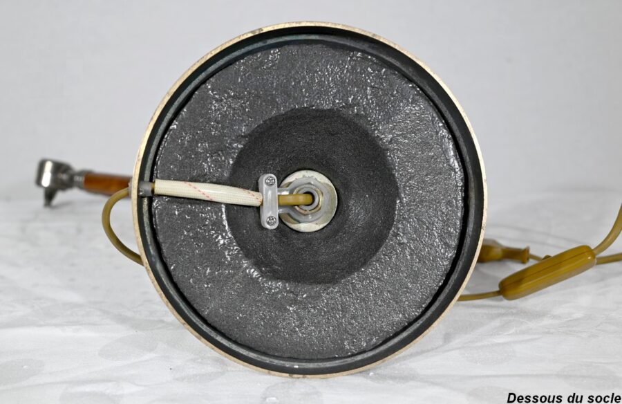 Lampe à Bras Articulé en Métal et Bois – 1920 – Image 30