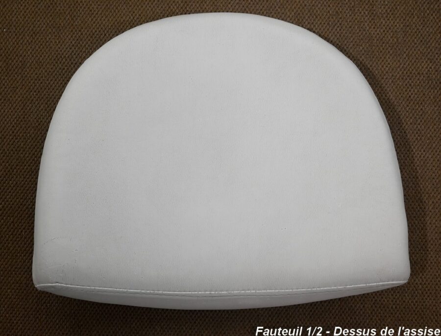 Paire de Fauteuils Boules en Simili Cuir – 1970 – Image 26