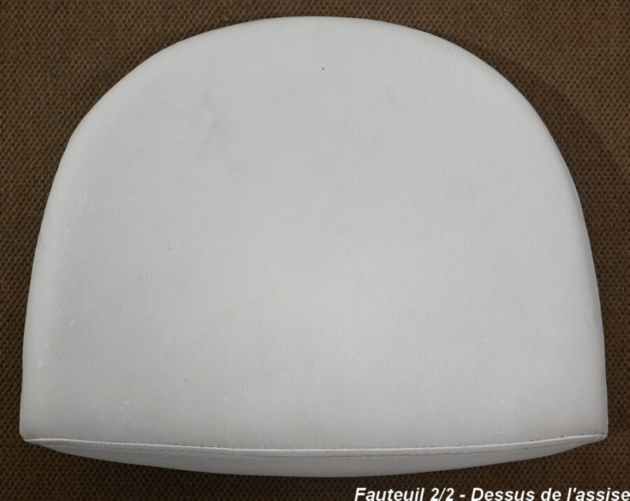 Paire de Fauteuils Boules en Simili Cuir – 1970 – Image 29