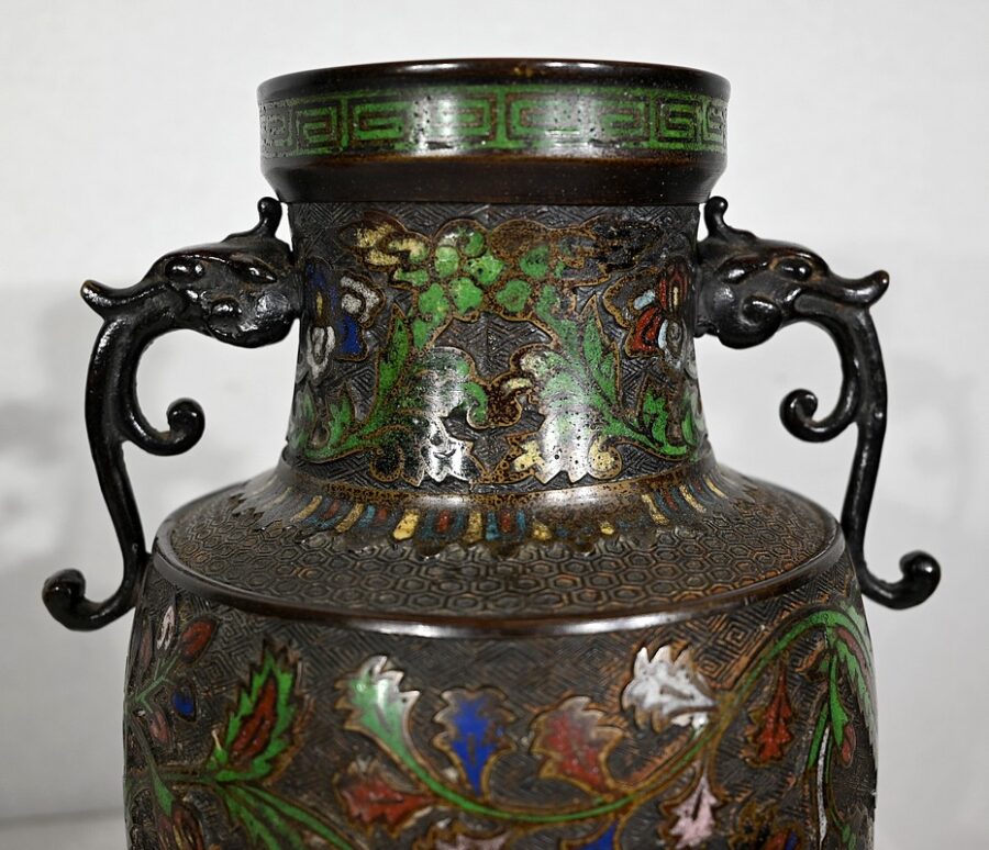 Paire de Vases en Bronze, Chine – Fin XIXe – Image 11