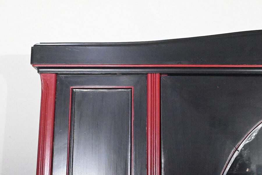 Rare Ensemble de Chambre 5 Pièces en Bois peint, Art Déco – Début XXe – Image 70