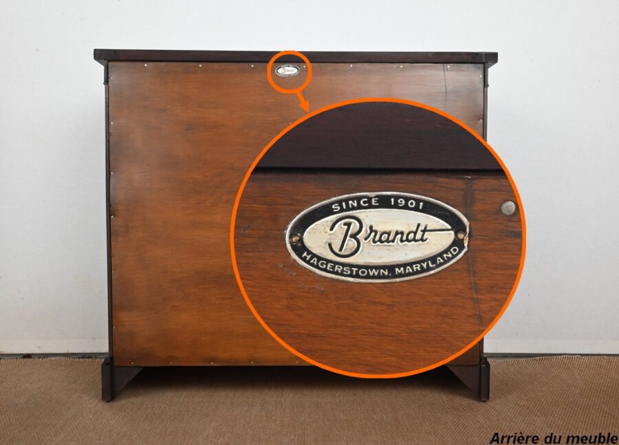 Petit Meuble Brandt en Acajou - 1960 – Image 29