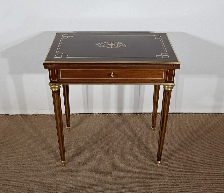 Petite Table à Système, style Louis XVI – 2ème partie XIXe – Image 2