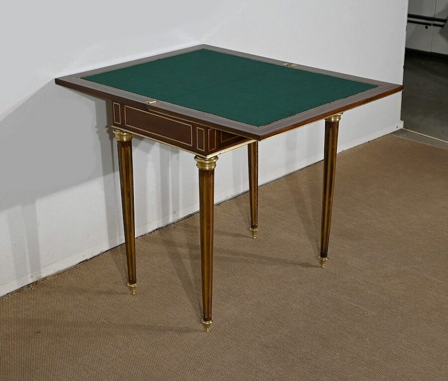 Petite Table à Système, style Louis XVI – 2ème partie XIXe – Image 5