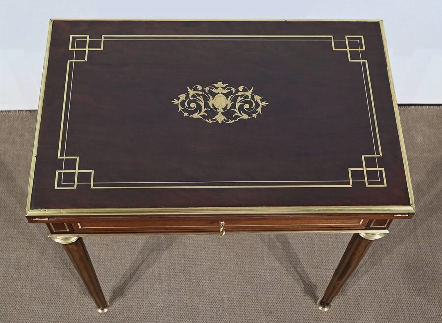 Petite Table à Système, style Louis XVI – 2ème partie XIXe – Image 8