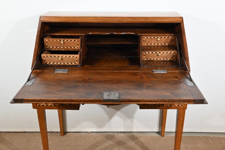 Bureau de Pente en Chêne, style Directoire – 2ème partie XIXe – Image 22