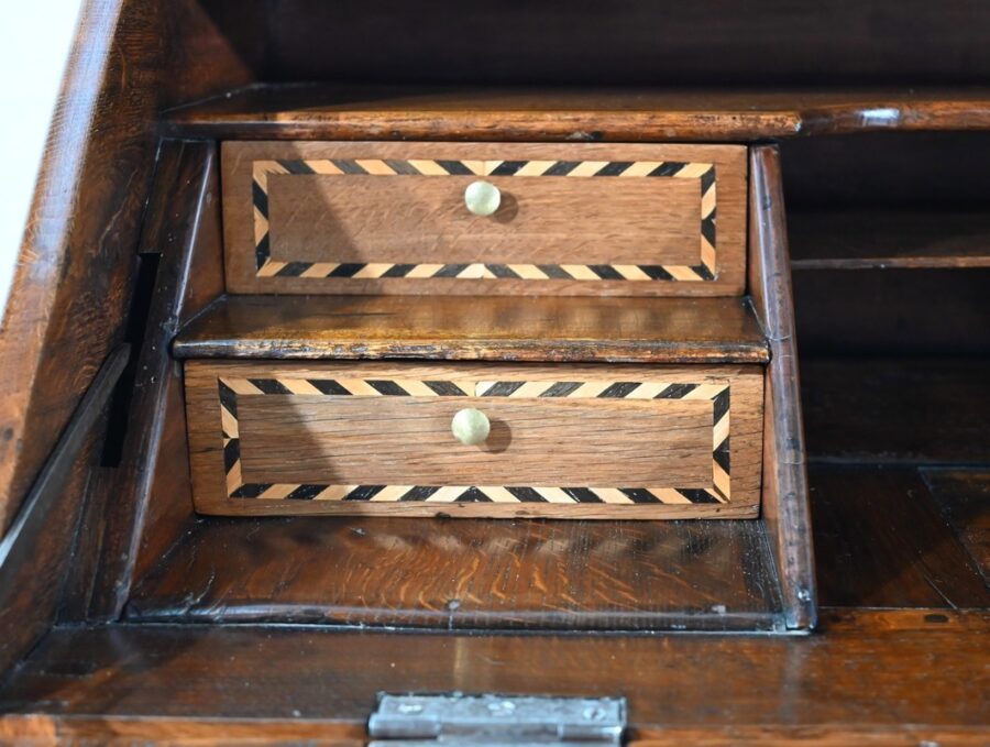 Bureau de Pente en Chêne, style Directoire – 2ème partie XIXe – Image 29