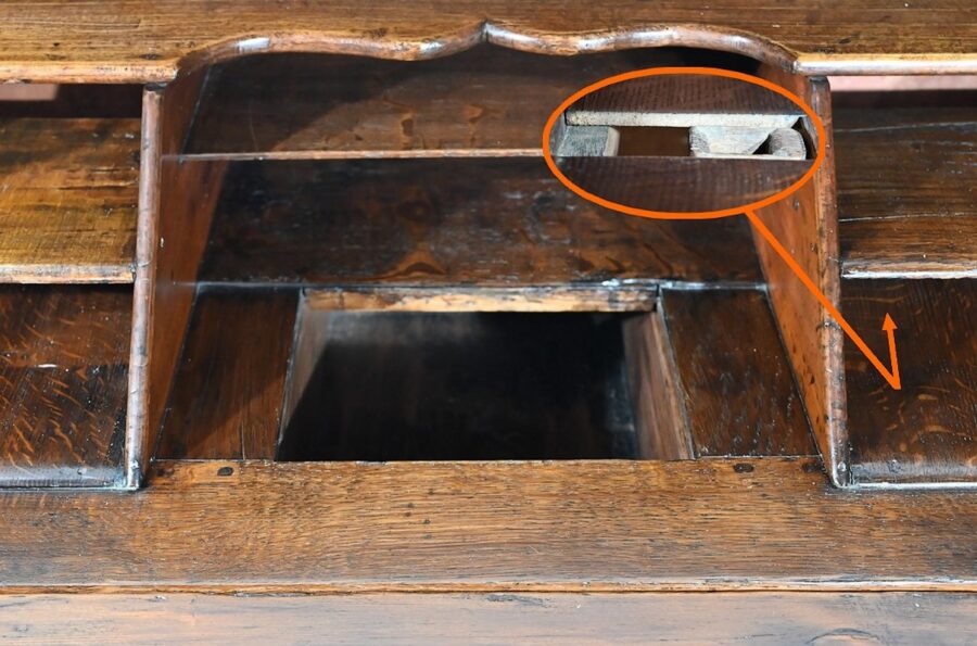 Bureau de Pente en Chêne, style Directoire – 2ème partie XIXe – Image 36