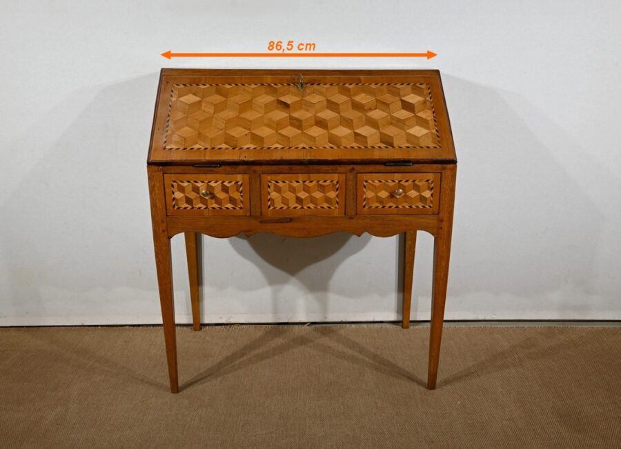 Bureau de Pente en Chêne, style Directoire – 2ème partie XIXe – Image 37