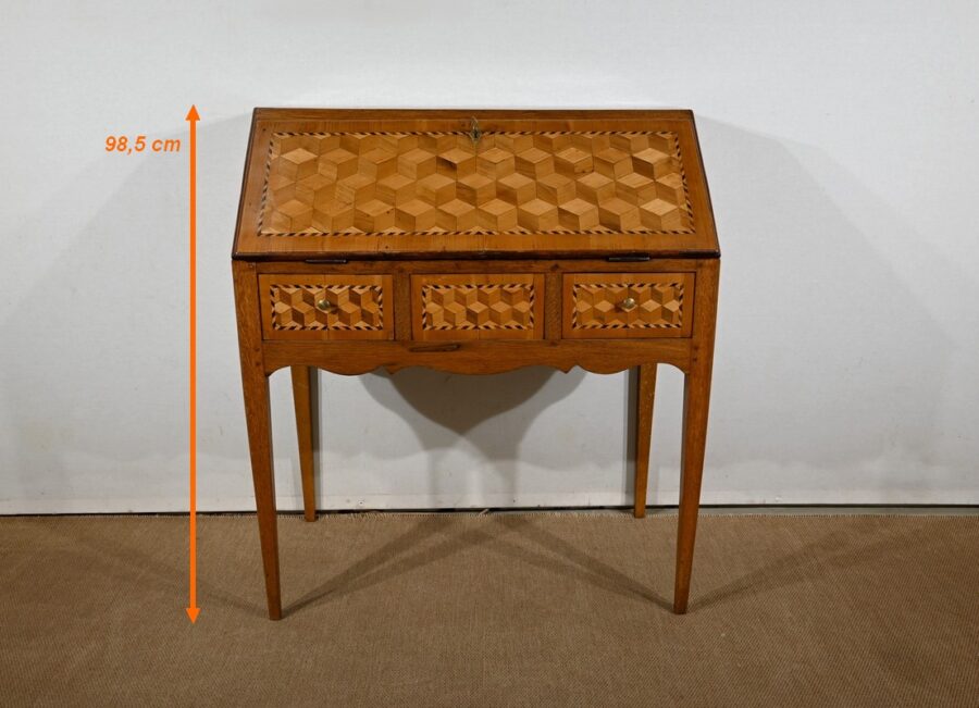 Bureau de Pente en Chêne, style Directoire – 2ème partie XIXe – Image 38