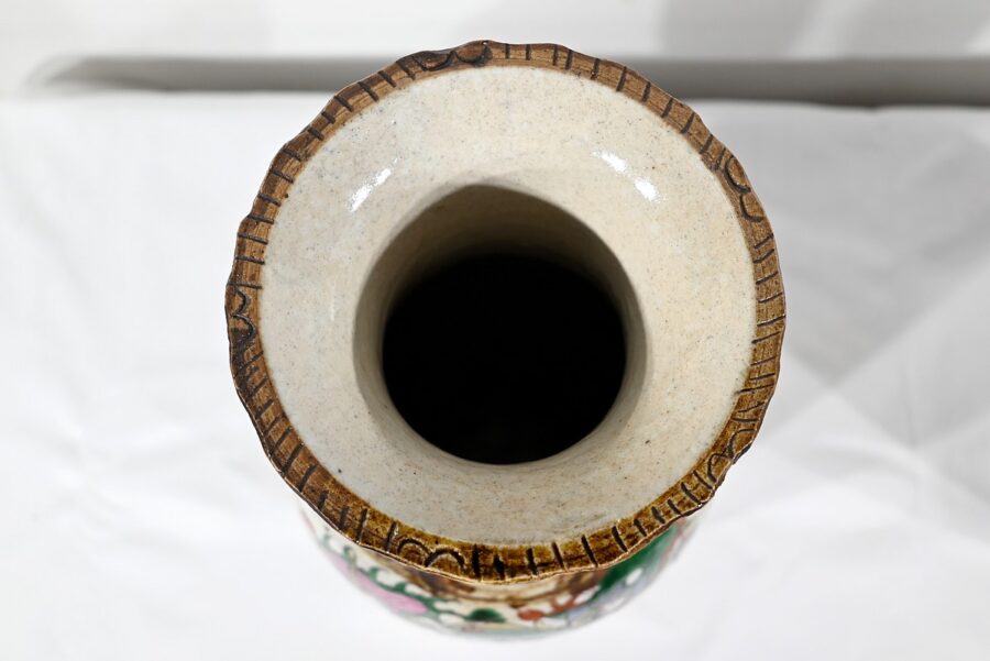 Paire de Vases en Porcelaine de Nankin, Chine – Fin XIXe – Image 7