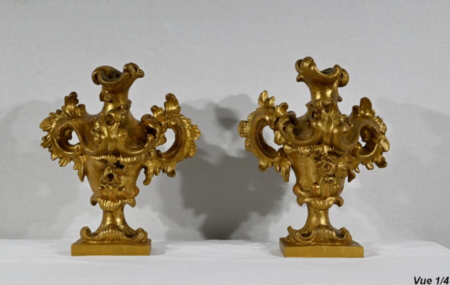 Pots à Feu Florentin en Tilleul Doré – Fin XVIIIe – Image 12