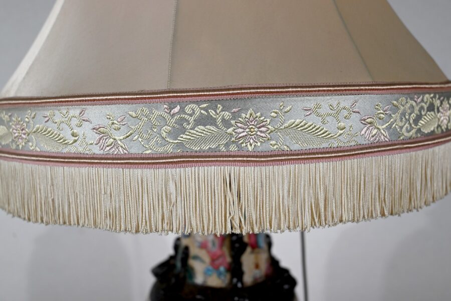 Lampe en Porcelaine de Nankin, Chine – Fin XIXe – Image 7