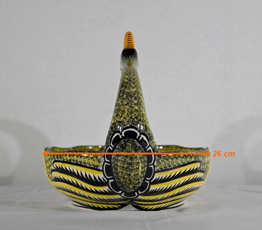 Panier en Faïence, Manufacture Henriot Quimper – Milieu XXe – Image 20