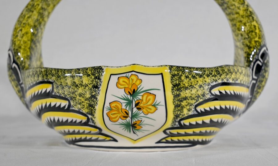 Panier en Faïence, Manufacture Henriot Quimper – Milieu XXe – Image 7