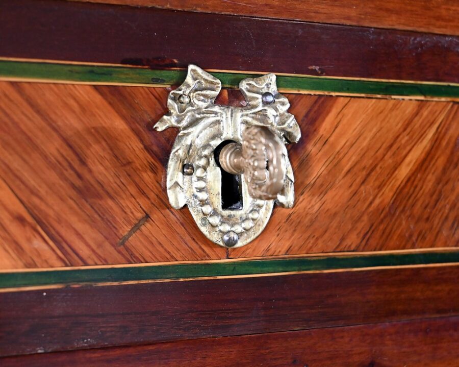 Secrétaire en Bois de Rose, époque Louis XVI – XVIIIe – Image 11