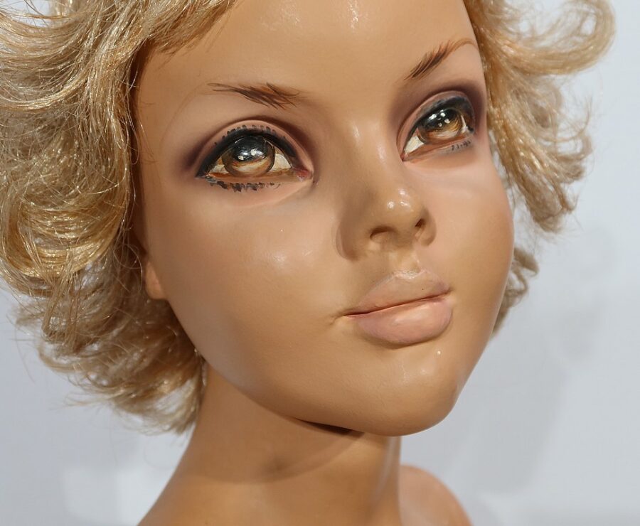 Ancien Mannequin de Vitrine -1950 – Image 2