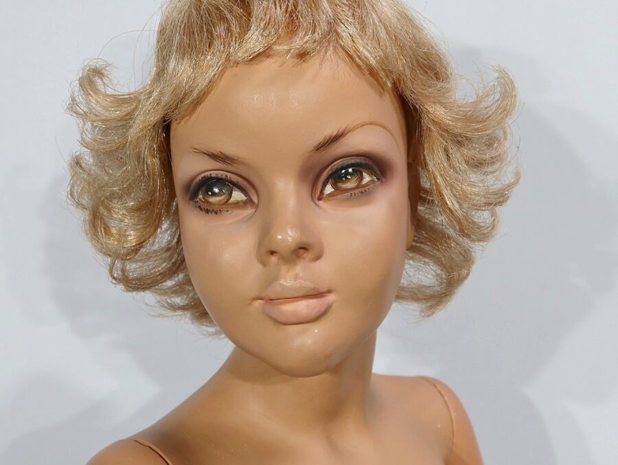Ancien Mannequin de Vitrine -1950 – Image 3