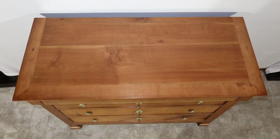Petite Commode en Merisier massif, goût Directoire – 1ère partie du XIXe – Image 5