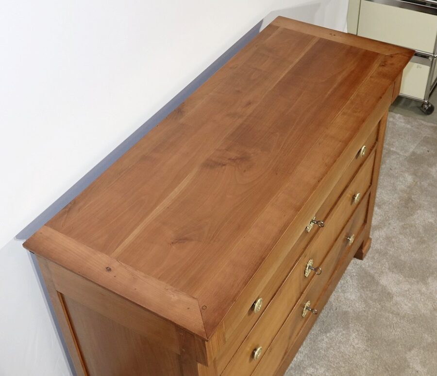 Petite Commode en Merisier massif, goût Directoire – 1ère partie du XIXe – Image 6