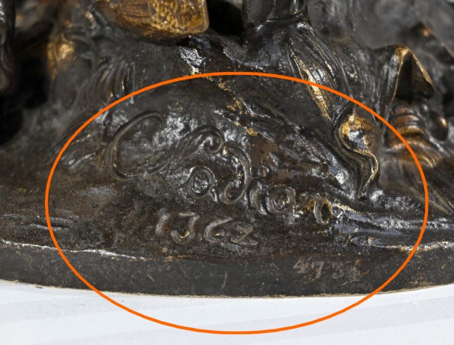 Bronze « Bacchanal », d’après Clodion – 2ème partie du XIXe – Image 22
