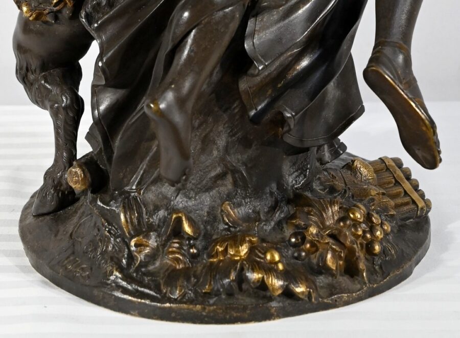 Bronze « Bacchanal », d’après Clodion – 2ème partie du XIXe – Image 25