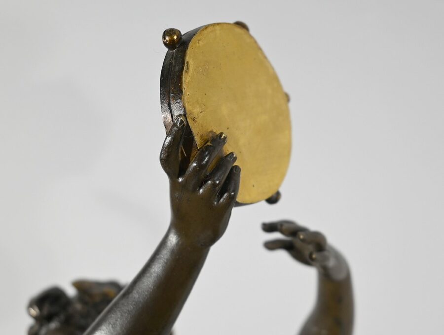 Bronze « Bacchanal », d’après Clodion – 2ème partie du XIXe – Image 7
