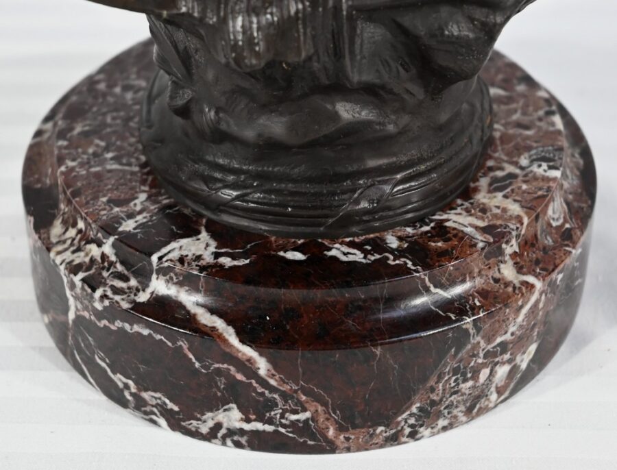 Bronze « Le Faucheur  », signé E.Aizelin – 2ème partie du XIXe – Image 11
