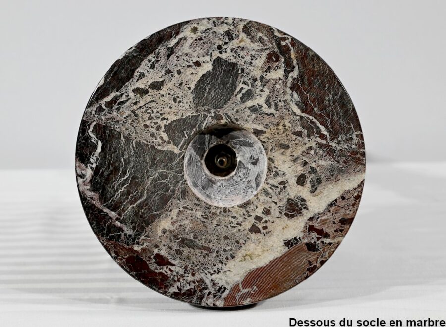 Bronze « Le Faucheur  », signé E.Aizelin – 2ème partie du XIXe – Image 21