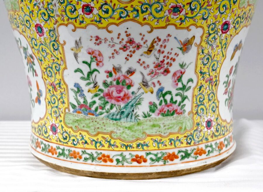Importante Potiche en Porcelaine, Canton – Fin XIXe – Image 20