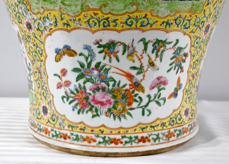 Importante Potiche en Porcelaine, Canton – Fin XIXe – Image 25