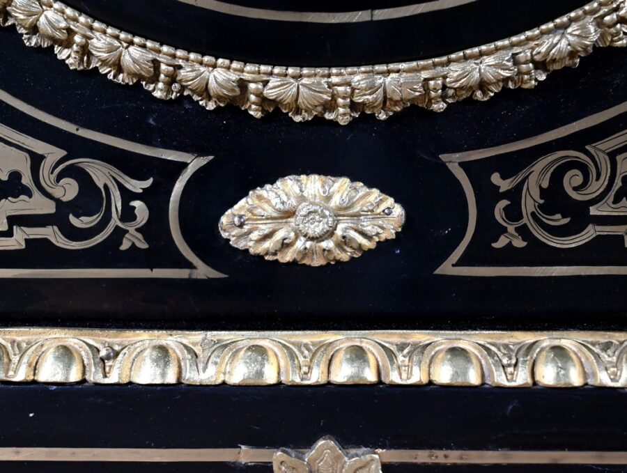 Meuble d’Appui en Poirier Noirci, époque Napoléon III – Milieu XIXe – Image 17