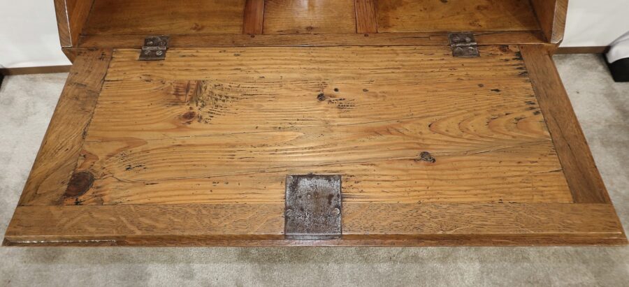 Petit Bureau de Pente en Chêne, goût directoire – 2ème partie XIXe – Image 15
